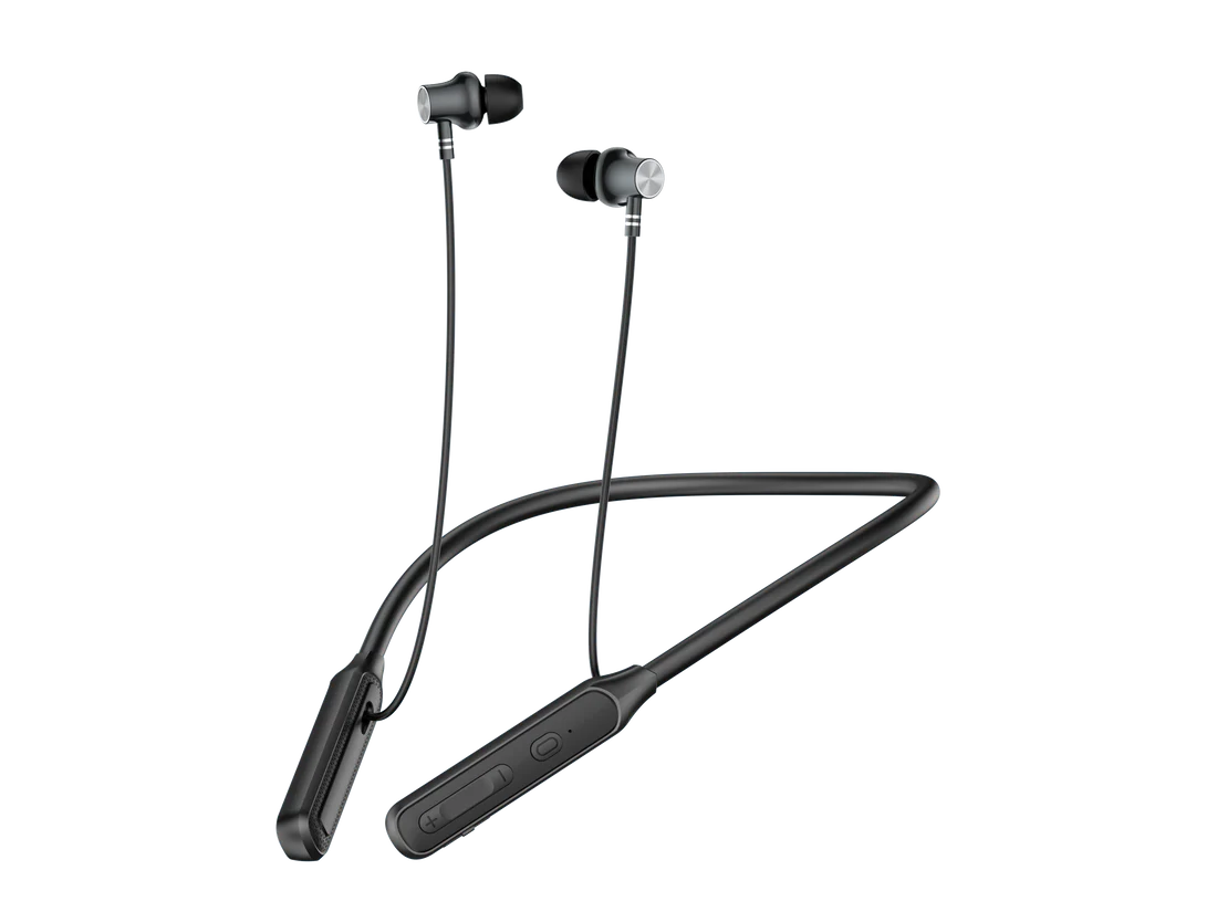 HOTTU NB07 Plus Wireless Neckband | 40 Hours Music + Sweat-Proof Design